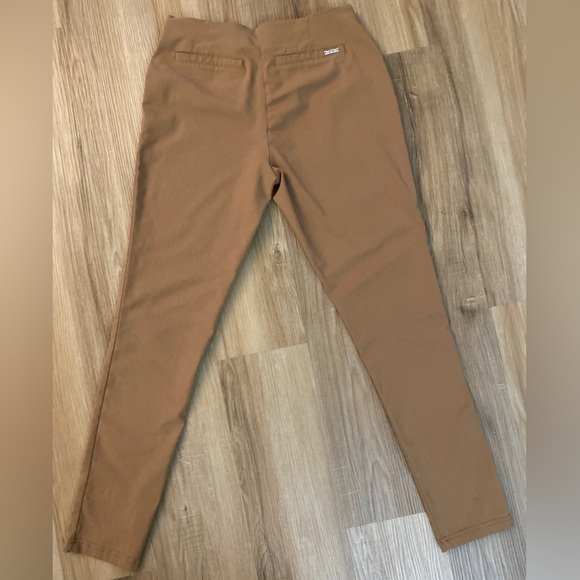 😍😍Calvin Klein Professional Camel Mid-Rise Stretch Flattering Women's Trousers - Picture 7 of 10
